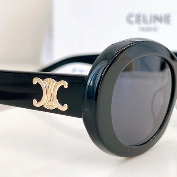 Celine CL40194 Triomphe Oval Women\'s Sunglasses Travel Authentic + Original Box main image 8